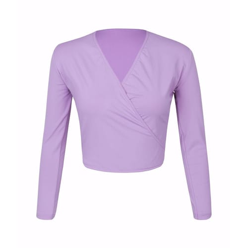 Freed of London - 'Alycia' Crossover Wrap Long Sleeve Cardigan
