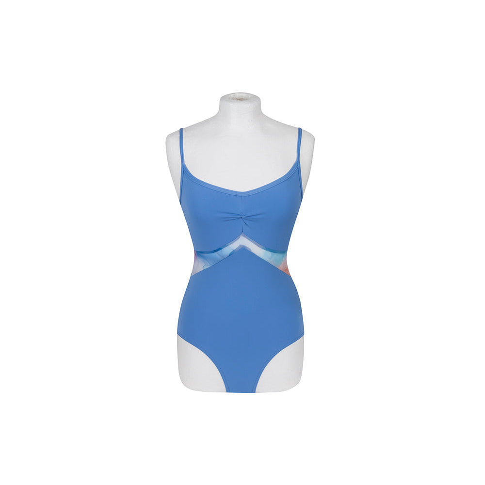 Freed of London - Royal Ballet 100 Years Collection - 'Antoinette' Thin Strap Powder Blue Leotard