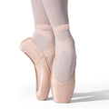 Capezio - 'Ava' Slight U-Vamp Flexible & Supportive Shank Wider Box Pointe Shoe (1142W)