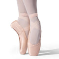 Capezio  - 'Ava'  Reinforced 3/4 Shank High & Wide Platform Broad Box Pointe shoe (1143W)