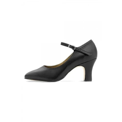 Bloch - ‘Chord Ankle Strap’ Ladies Synthetic Leather 3” Heel Character Shoe