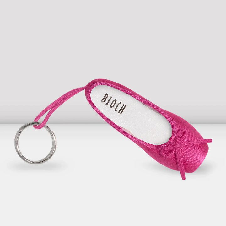 Bloch  - ´Mini Pointe Shoe´ Satin Decorative Keyring