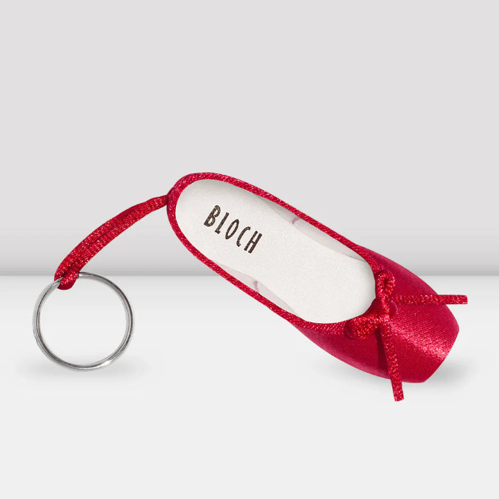 Bloch  - ´Mini Pointe Shoe´ Satin Decorative Keyring