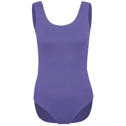 Freed of London -  'Aimee' Sleeveless Tank Scoop RAD Regulation Leotard -  Discontinued