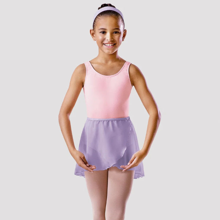 Bloch - Girls Elastic Waistband Wrap Chiffon Skirt