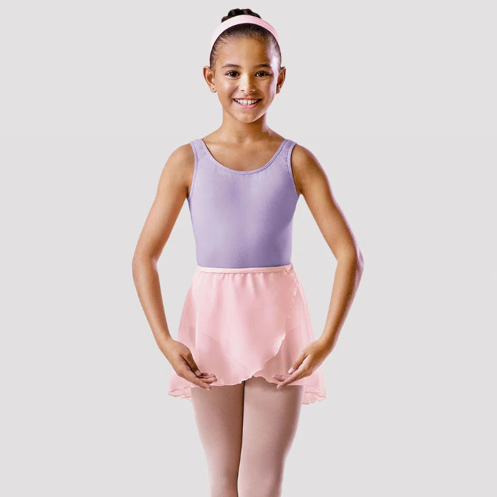 Bloch - Girls Elastic Waistband Wrap Chiffon Skirt