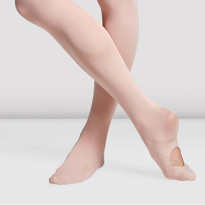Bloch - Stretch Waistband Convertible Ballet Tights