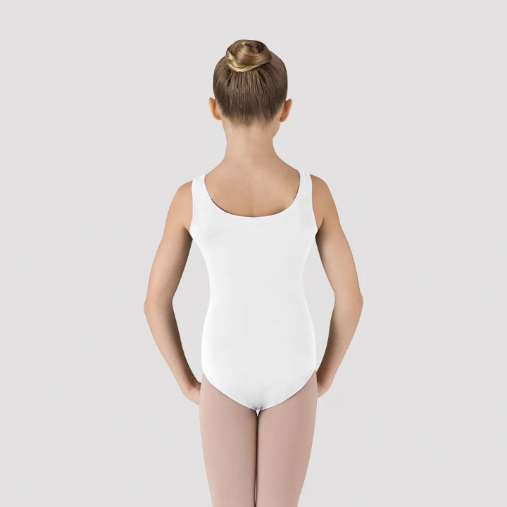 Bloch  - Round Neck Tank Cotton  Girls Leotard