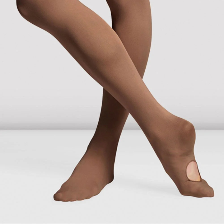 Bloch - Stretch Waistband Convertible Ballet Tights