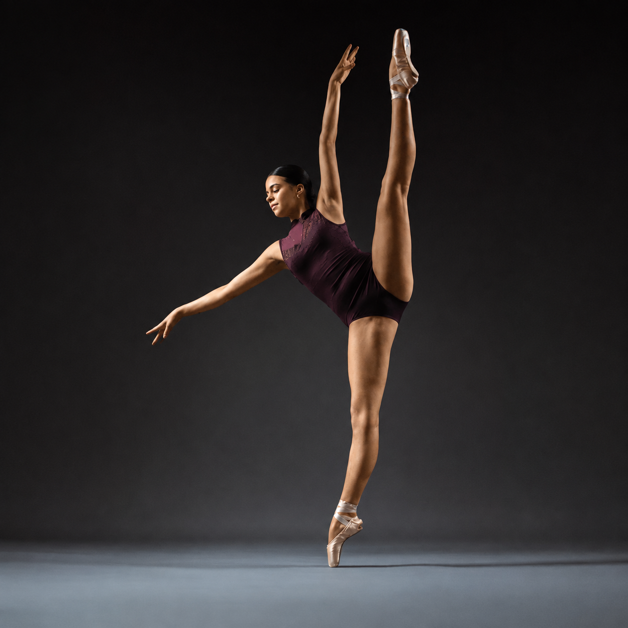 Baiwu - Calla Collective - ´High Neck Sleeveless Mesh´ Leotard
