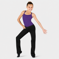 Bloch -  'Girls V Front Boot Leg' Jazz Pant