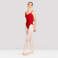 Bloch - 'Ella' Camisole Pinched Front High Cut Ladies Leotard
