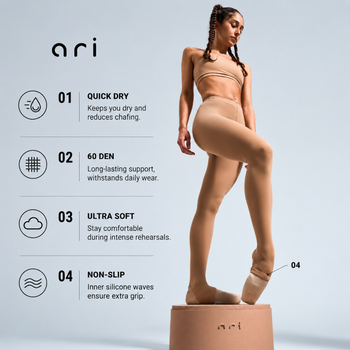 Act'ble - 'Act'Stirrup' Ballet Tights