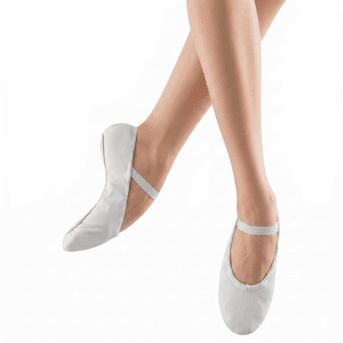 Bloch - 'Arise' White Leather Full Sole Pre-Sewn Ballet Shoes
