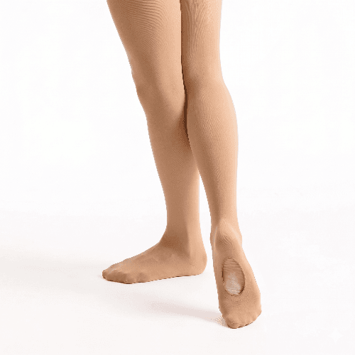 Silky Dance -  Convertible 60 Denier Microfibre Yarn Ballet Tights