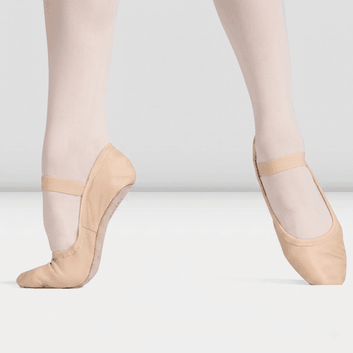 Bloch - 'Aspire/Arise II' Leather No Drawstring Pre-Sewn Elastic Ballet Shoes