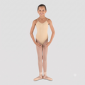 Bloch - Girls Thin Detachable Strap Nude Brief Bodysuit