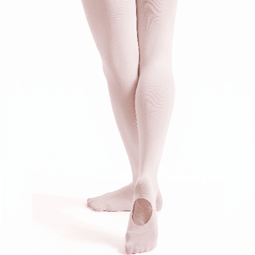 Silky Dance -  Convertible 60 Denier Microfibre Yarn Ballet Tights