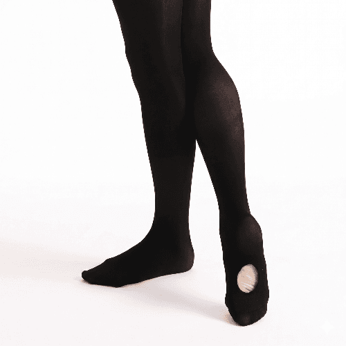 Silky Dance -  Convertible 60 Denier Microfibre Yarn Ballet Tights