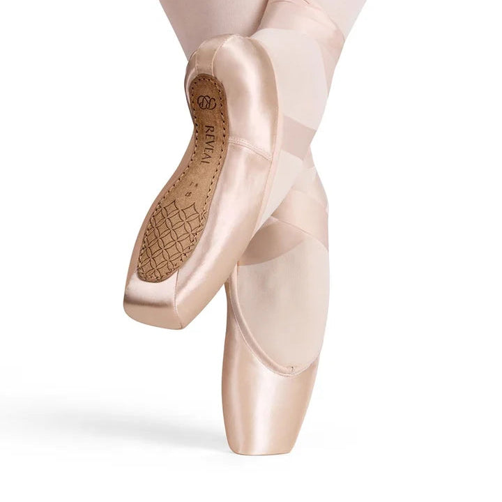 RP Collection  - 'Reveal' Suede Tip Pointe Shoes