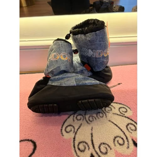 Bloch - 'Warm up' Polyester Adjustable Strap Cushioned Booties - In Store Only