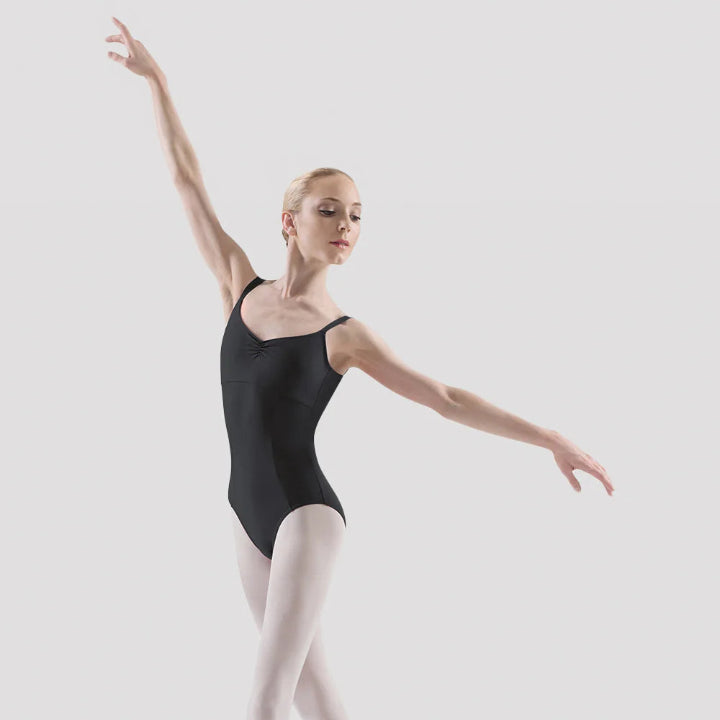 Bloch -  'Paradise' Taper Camisole Strap Pinch Front Princess seam Leotard