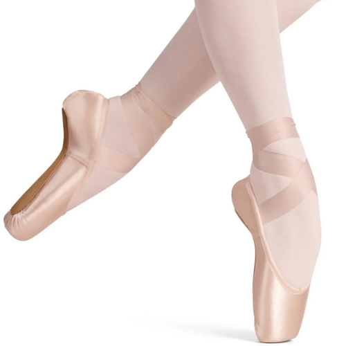 RP Collection - ‘Mabe’ Pointe Shoe - Flexible Shank Perfect for Roll through