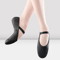 Bloch - 'Arise' Black Leather Full Sole Pre-Sewn Ballet Shoes