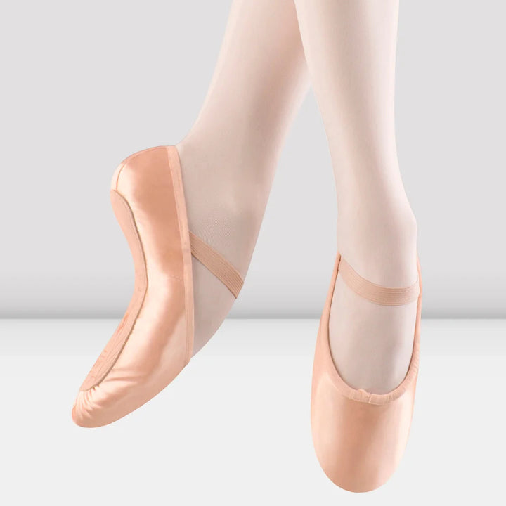 Bloch -  'Prolite Satin' Full Sole Ballet Shoe - Elastics Come Detached