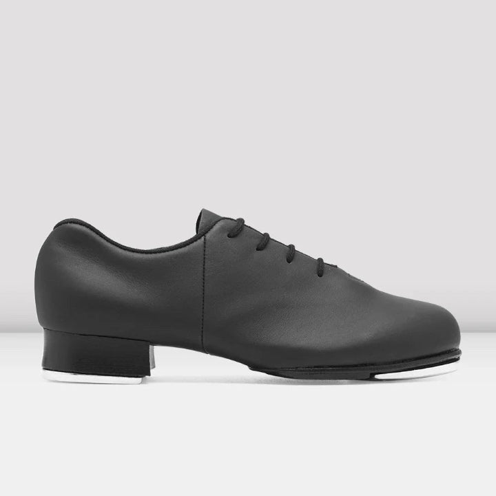 Bloch - 'Tap Flex' Leather Black Lace Up Tap Shoe
