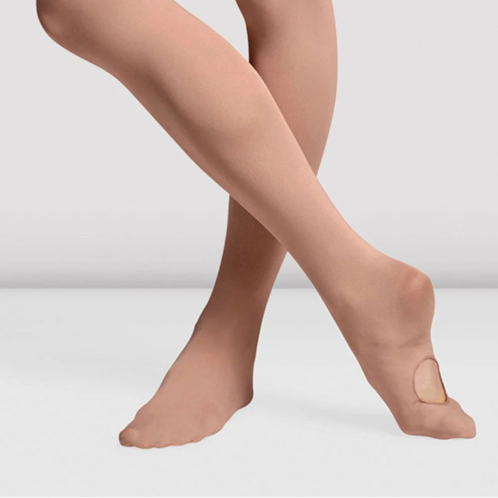Bloch - Stretch Waistband Convertible Ballet Tights