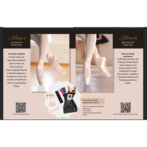 So Danca - 'Alina II' High Rounded Vamp Pointe Shoe - P90