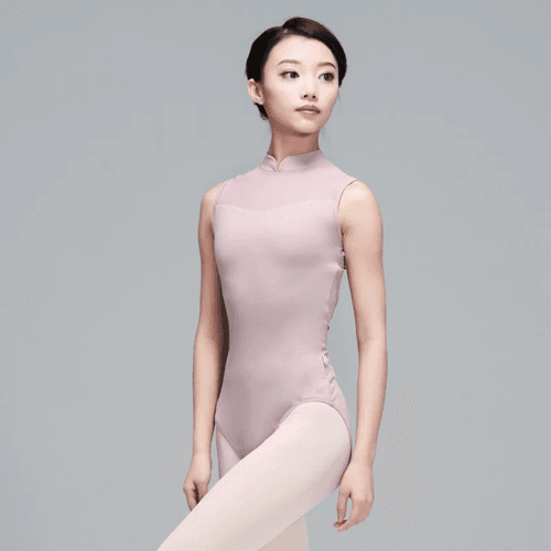 Baiwu - Calla Collective - ´High Neck Sleeveless Mesh´ Leotard