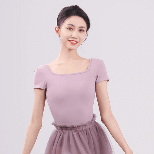 Baiwu - Calla Collective - ´Cap Sleeve Square Neck´ Leotard