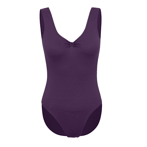 Freed of London - ‘Bethany’ Tank Roched Front leotard