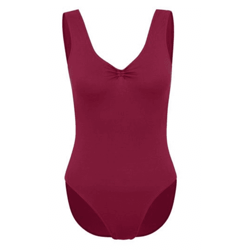 Freed of London - ‘Bethany’ Tank Roched Front leotard