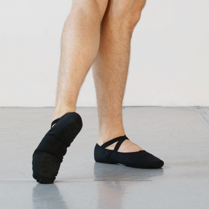 ORZA - Pro 2.0 - (PRE-ORDER) Men's Cushioned Split Sole Canvas Ballet Shoe