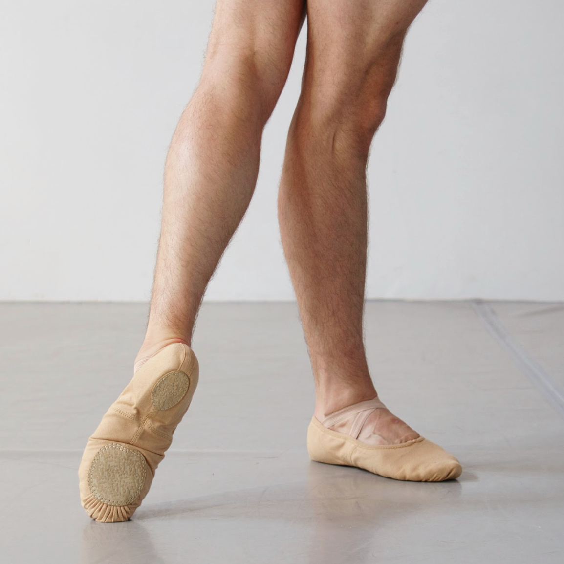 ORZA - Pro 2.0 - (PRE-ORDER) Men's Cushioned Split Sole Canvas Ballet Shoe