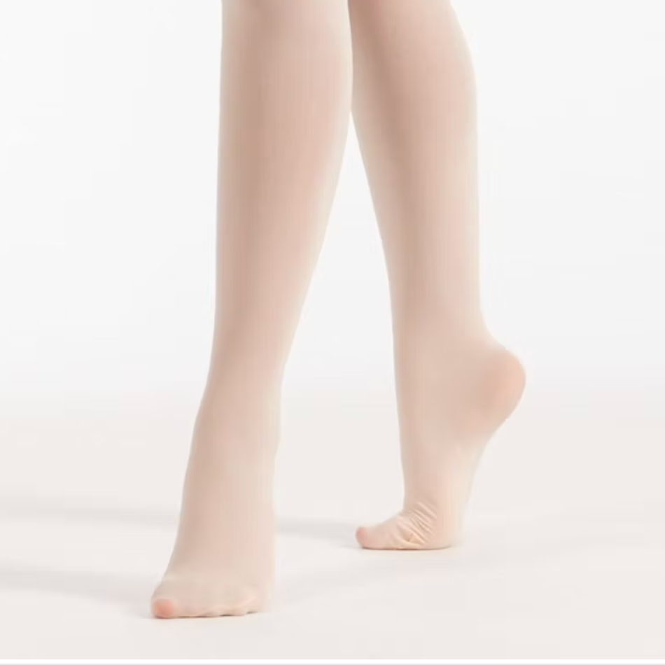 Silky Dance -  Full Footed Microfibre Yarn Ballet Tights