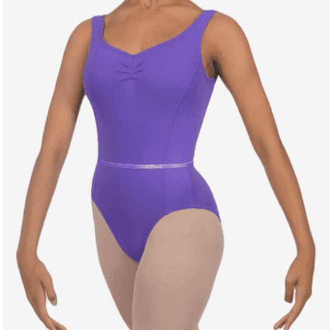 Roch Valley - 'Elizabeth' Microfibre Tank with Matching Belt Leotard