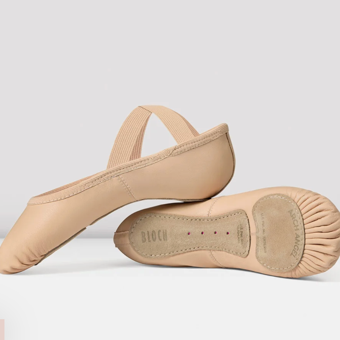 Bloch -'Arch Angel´ Leather Ballet Shoes