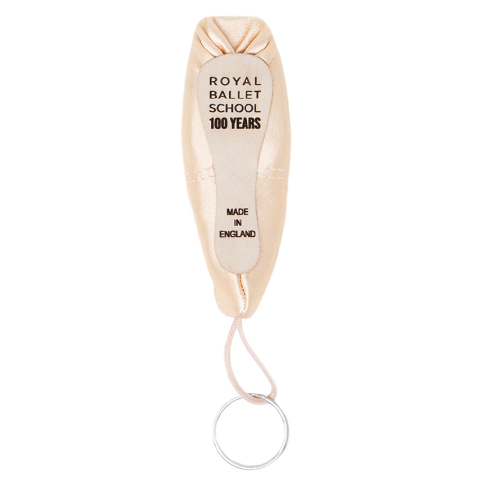 Freed - 'Royal Ballet School 100 Years' Miniature Pointe Shoe Keyring