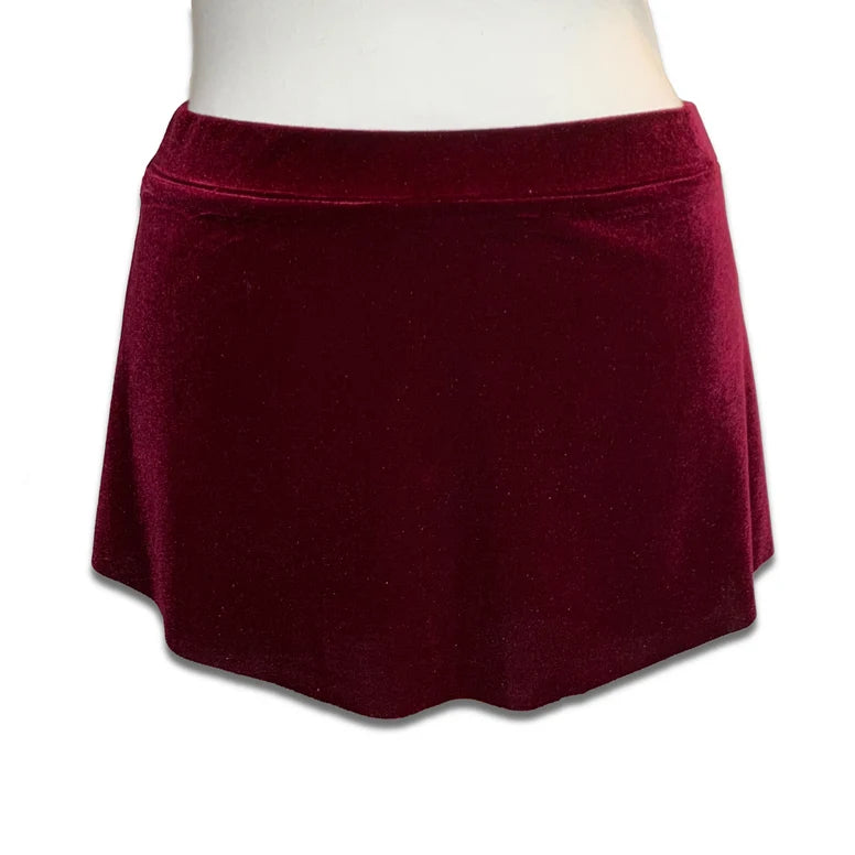 Tendu - Sleek Velvet Ballet Skirt