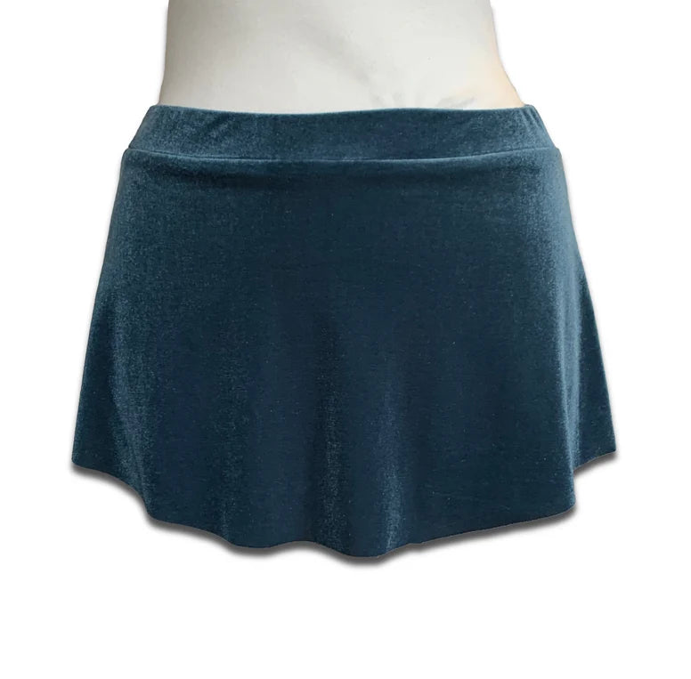 Tendu - Sleek Velvet Ballet Skirt