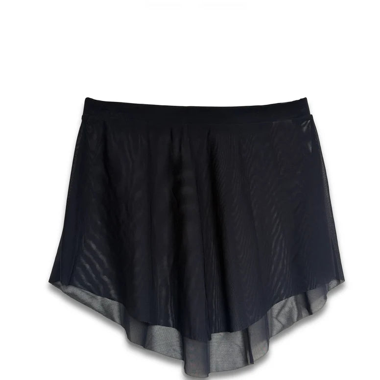 Tendu - Pull on SAB Style Mesh Skirt