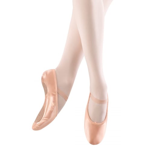 Bloch -  'Prolite' Satin Split Sole Ballet Shoe - Elastics Come Detached