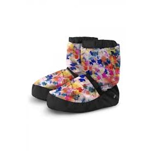Bloch - 'Warm up' Polyester Adjustable Strap Cushioned Booties - In Store Only