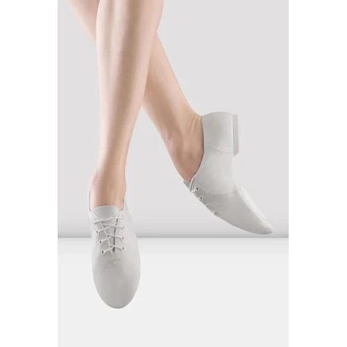 Bloch - 'Jazz Soft' Leather Split Sole Lace up Jazz Shoe