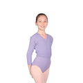 Roch Valley - 'Nikki' Cotton/Lycra Cross-Over 3/4 Length Sleeve Cardigan