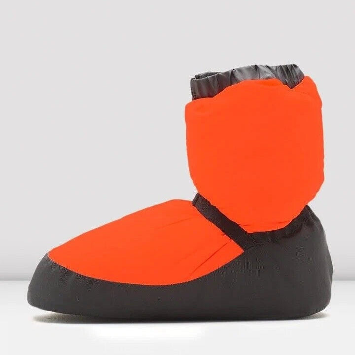 Bloch - 'Warm up' Polyester Adjustable Strap Cushioned Booties - In Store Only